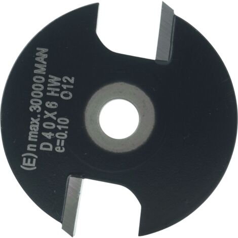 ENT Scheibennutfräser 6mm Fräser zum Nuten und Schlitzen - ohne Frässpindel, HW