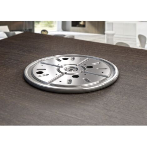 Drehteller für Tischplatte - Drehscheibe ø 282mm - ideal für Drehtische 360 Grad drehbar, Stahl verzinkt
