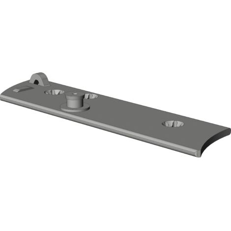 Winkhaus Rahmenanbindung activPilot Topstar - Fensterbeschlag für Eurofalz 29 mm Versatz 13mm - rechts, Stahl verzinkt silberfärbig