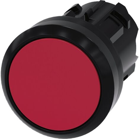 Siemens 3SU1000-0AB20-0AA0 Druckschalter - Drucktaster rot, Kunststoff