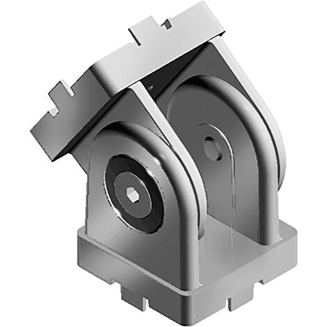 Fath Gelenk Item System passend zu Aluprofil 30x30 Nut 6 - Scharnier, Zinkdruckguss
