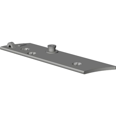 Winkhaus Rahmenanbindung activPilot Topstar - Fensterbeschlag für Eurofalz 29 mm Versatz 13mm - links, Stahl verzinkt silberfärbig
