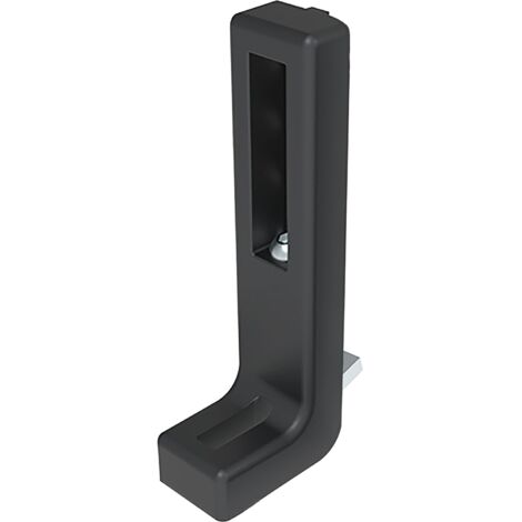 Fath Bodenwinkel 160mm verstellbar Item System zur einfachen Befestigung von Flächenelementen an Aluprofilen mit Nut 8, schwarz (1/5)
