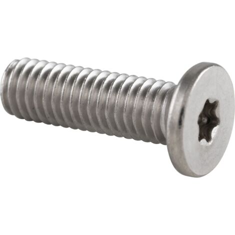 Zylinderschraube mit extrem niedrigem Kopf M4x12 Torx10 - Edelstahl A2 - 100 Stück