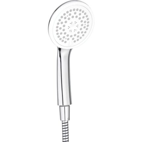 Solido Handbrause 3S Chrom mit Antikalk-Funktion - 3-Strahlarten (1/2)