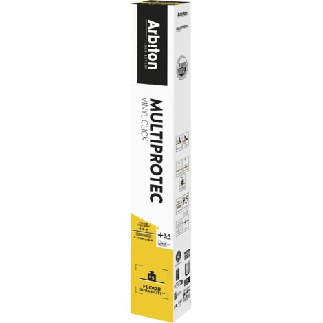 Arbiton Dämmunterlage Multiprotect Vinyl Click - 8,5 m2, 1,4mm, Trittschalldämmung 16 dB, Brandschutz Bfl-s1