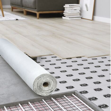 Arbiton Dämmunterlage M-Base Sound - Schall- und Wärmedämmung, 6 m2, 2,4mm, Brandschutz Bfl-s1