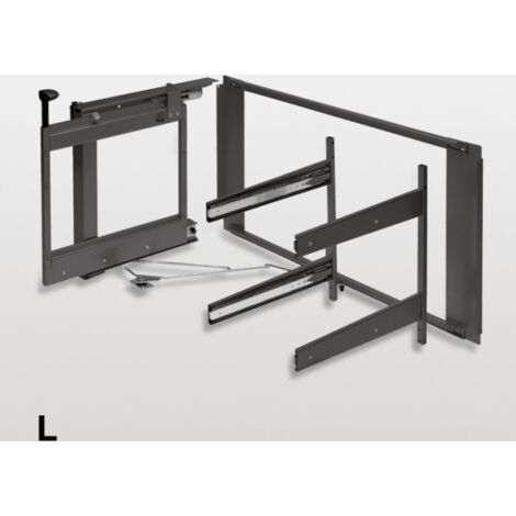 PEKA Eckauszug Magic Corner Comfort KB 1000 mm links Anthrazit
