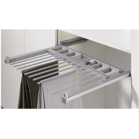 Hettich Ausziehbarer Hosenhalter Amari, silber, 800 - 900