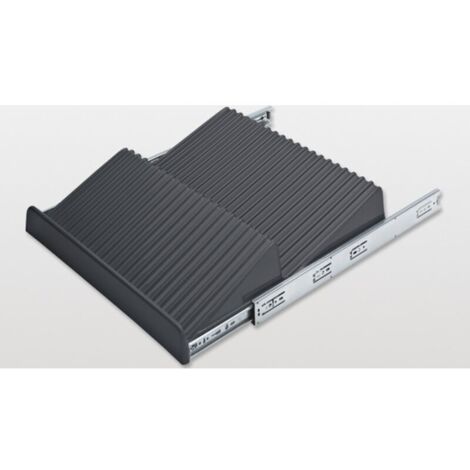 PEKA Schuhablage-Vollauszug KB 600 mm Kunststoff/Stahlblech anthrazit (1/3)
