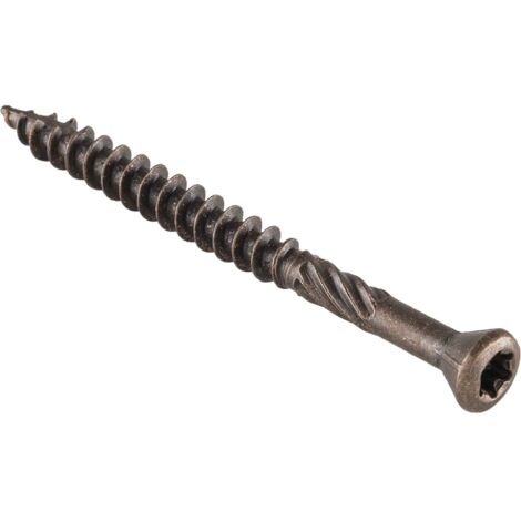 EUROTEC Hapatec Fassadenschraube 5.0 x 60 mm - Edelstahl C1, antik
