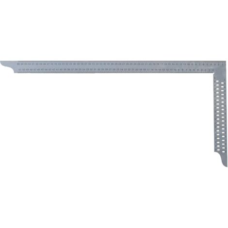 HEDUE Zimmermannswinkel Niro mit Anreißlöcher Schienenlänge 700 x 300 mm