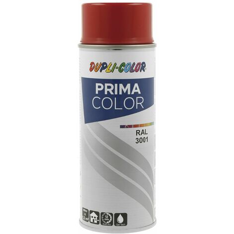 Dupli Color Prima Lackspray, Sprühlack 400ml, signalrot glänzend RAL 3001