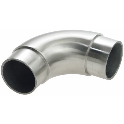CROSO Rundbogen 90° für Rohr ø 33,7 x 2,0 mm, Edelstahl geschliffen V2A