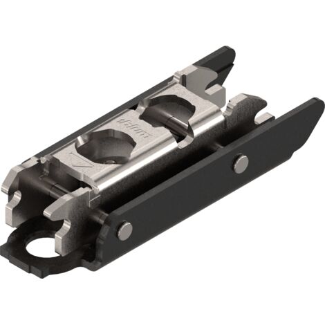 BLUM CLIP ONYX Exzenter Montageplatte gerade, Stahl, Schrauben, Distanz 3 mm (1/5)