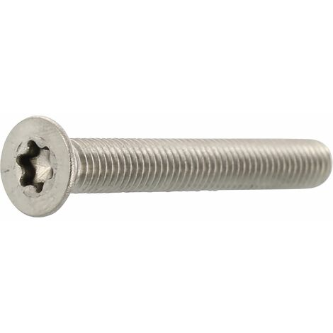 Senkschrauben Torx 45 ISO14581 Holzschrauben Vollgwinde M8x60mm Edelstahl A4 (1/4)