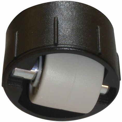 Rolleinsatz Roller-Mini BSR soft Feststellung ab 20 kg Kunststoff schwarz (1/3)