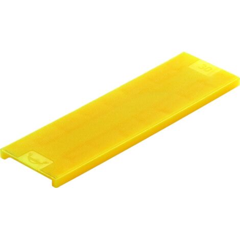 ROTO Verglasungsklotz GL-SV 100 x 26 x 4 mm, aus Kunststoff gelb, 1000 Stk  Unterlegkeile - Distanzplättchen