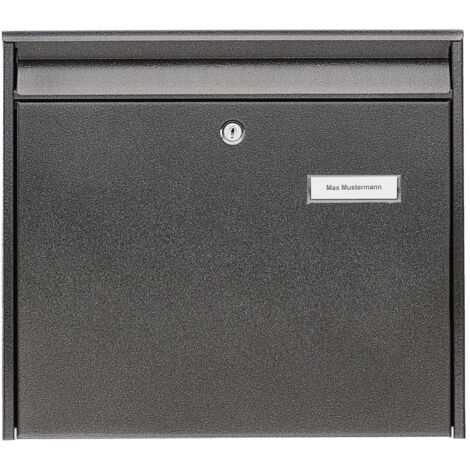 BURG Aufhängebriefkasten MAIL - Stahlblech verzinkt eisenfärbig (1/5)