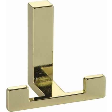 Mantelhaken Doradus Garderobenhaken 70x61 mm Haken ZN vermessingt poliert