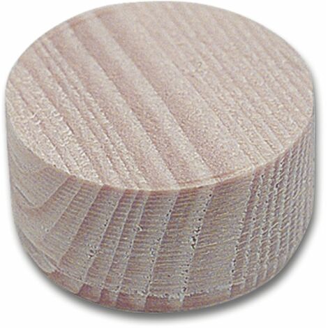 Jowe Querholzplättchen 35mm Lärche - Holzplättchen ideal fü Reparaturen in Holz - Holzscheiben zum Außbessern von Schraub- & Astlöchern - 180 Stück