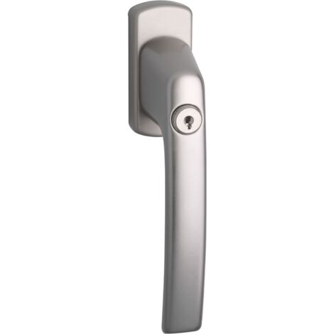 MACO Fenstergriff HARMONY - Sperrzylinder, VK 7x35 mm, Alu titan eloxiert