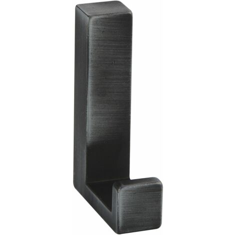 MantelHaken Doradus GarderobenHaken 15x61mm, Haken ZN eisenfärbig gebürstet matt