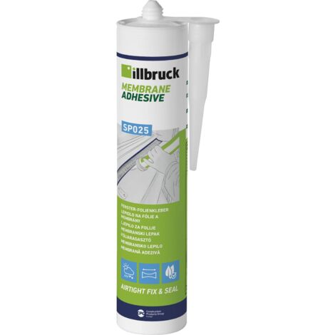 Illbruck SP025 Fenster-Folienkleber Öko 310ml weiß (1/5)