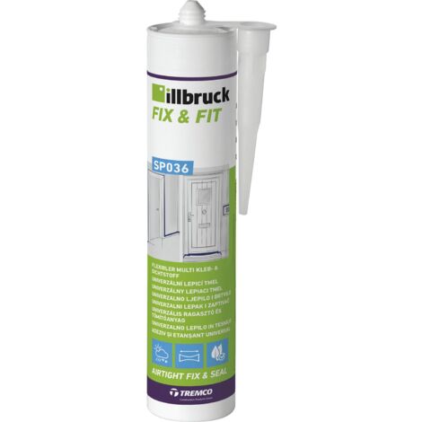 Illbruck SP036 Fix & Fit, Kleb- und Dichtstoff 310ml weiß