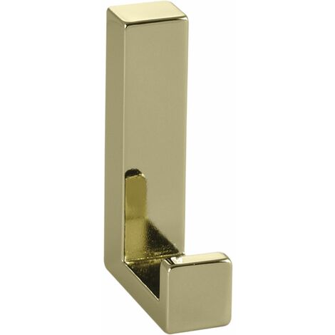 MantelHaken Doradus GarderobenHaken 15x61mm, Haken ZN vermessingt poliert