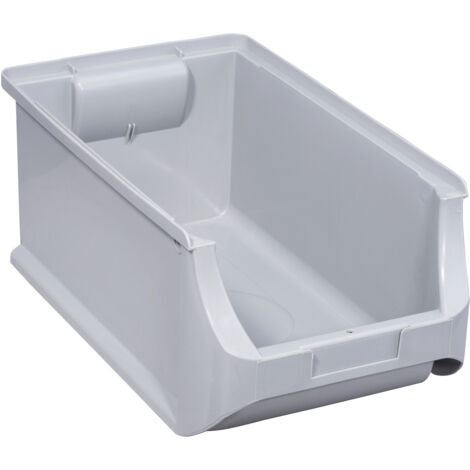 Sichtlagerkasten Profi-Plus L355xB205xH150mm PP grau