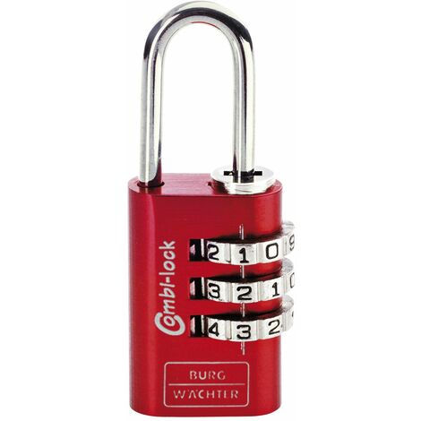 Burg Wächter Zahlenschloss Combi Lock Schloss Vorhängeschloss Bügelschloss