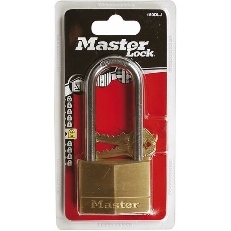 MASTER LOCK Vorhangschloss 150 EURDLJ Messing, Breite 50 mm, verschsp. SB