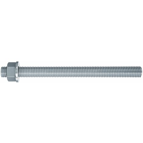 Fischer 10x Ankerstange FIS A M 16 x 130 mm galvanisch verzinkt Stahlgüte 8.8 - 519400