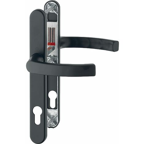 HOPPE® Drückergarnitur mit Schmalschild Liège 1540/3347N, Aluminium, 11670861