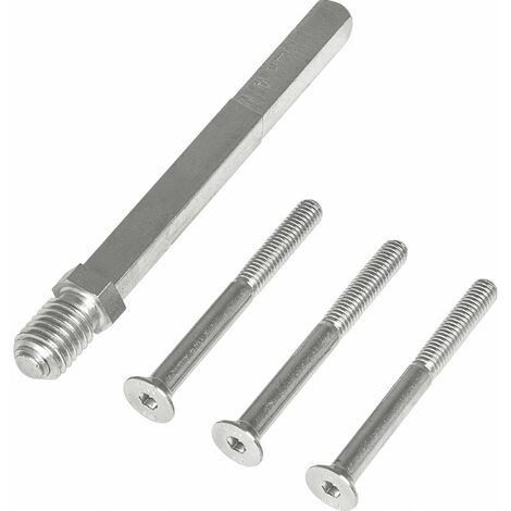 Profilstift für TS 105-115  Wechselstift mit Schrauben  Stahl verzinkt
