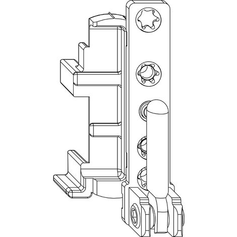MACO Ecklager DT130 12/20 mm 130 kg Tricoat-Evo rechts (233034)