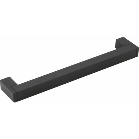 Citterio Griff Adrias LA 288mm - Möbelgriff Breite 303mm - Griff für Möbel, Aluminium / Zinkdruckguss, schwarz matt (1/3)