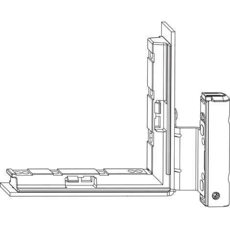 MACO Falzecklagerband DT130 mit ÜV 12/18-13 mm mit Unterlage silber rechts