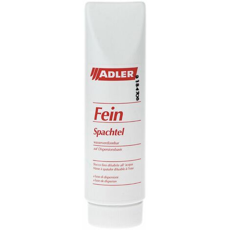 Adler Feinspachtel (Spachtelmasse) für den Innen- und Außenbereich weiß 1300g