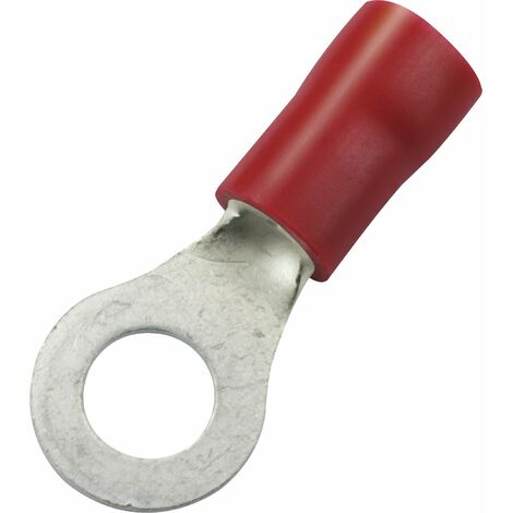 Ringkabelschuh M4 Querschnitt 1 - 2,5 mm² isoliert blau (1/3)
