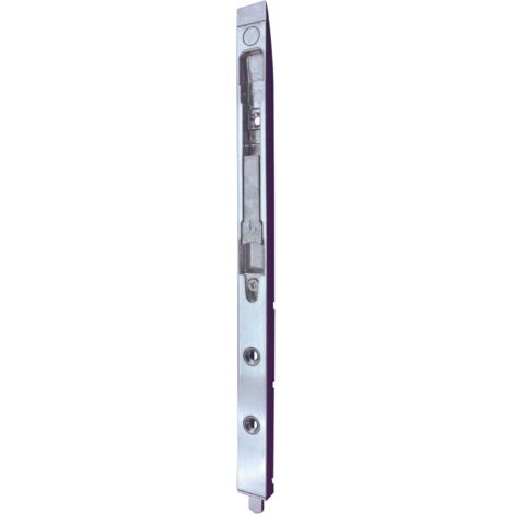 Innentürkantriegel 600 mm, Radius 90, Stahl silberfärbig (58469)