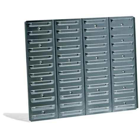 RAACO Wandpaneel BWP 520 x 440 mm mit 48 Schlitzen (1/4)