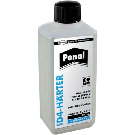 Härter D4 f.Ponal Wasserfest (Super 3) PNI3N 250g Flasche PONAL