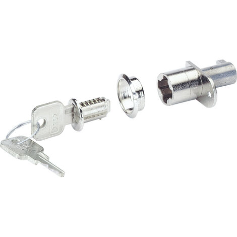 HETTICH PRESTIGE 2000 Zentralverschluss Z23, ø18, Zinkdruckguss vernickelt