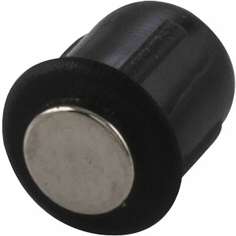 Einbohrmagnetschnapper Type 8, Ø 8mm,  Kunststoff schwarz