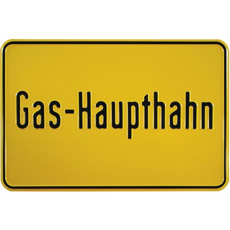 Gashaupthahn - Brandschutzschilder für Österreich, ÖNORM F2030 online