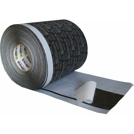 Illbruck Fensterfolie Breite 250mm ME501 - selbstklebende TwinAktiv HI Fensterdichtung für Fenster- und Fassadenanschlussfugen, Rolle 25m