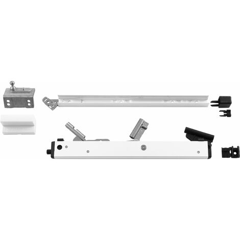 HAUTAU FL190 Öffnerschere mit Universal-Flügelbock, Alu weiß RAL 9016