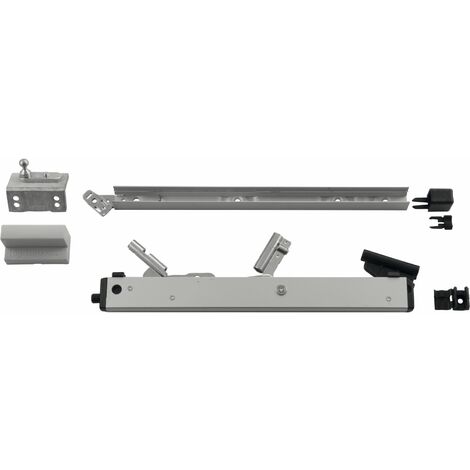 HAUTAU FL190 Öffnerschere mit Universal-Flügelbock, Alu silber eloxiert